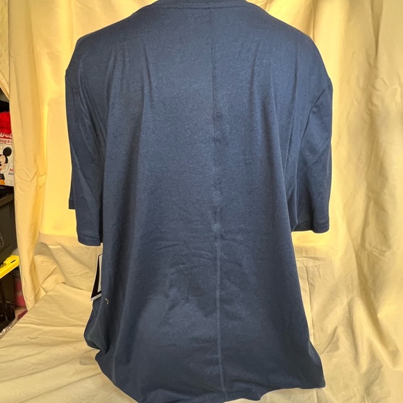 Two V-neck t-shirts women 2xlg Blue & gray Ideology - Picture 4 of 14